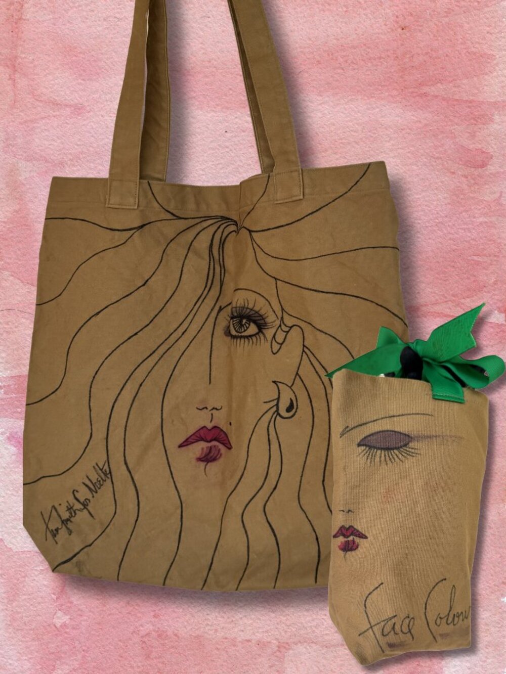 Noelle Artist Tote – Tom Smith Illustration Canvas Bag